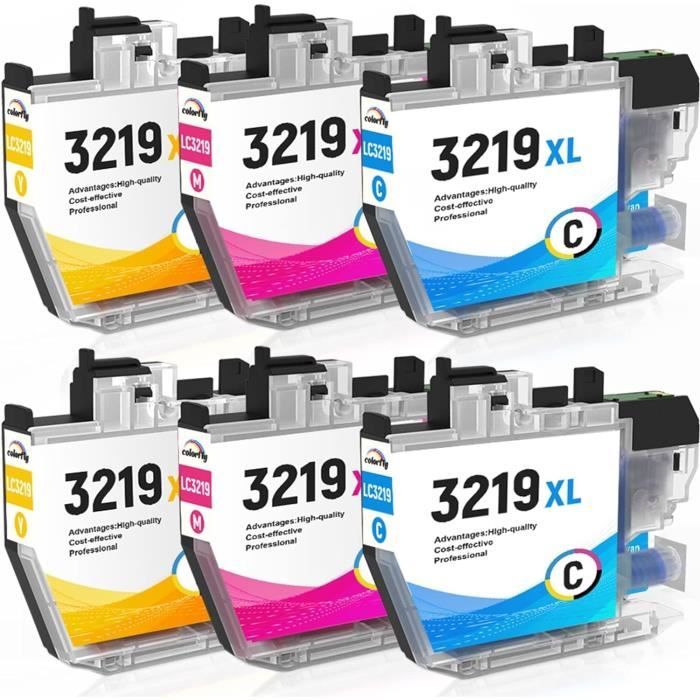 LC3219-LC3217 XL Set Huismerk inktpatronen 5 stuks LC3219-LC3217 XL Set Huismerk inktpatronen 5 stuks