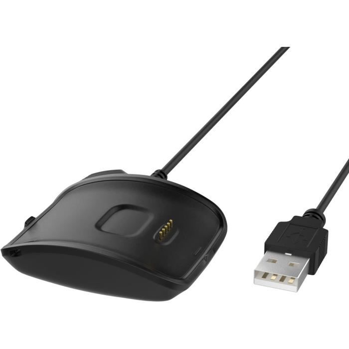 Station De Charge Pour Montre Samsung Gear S SM-R750 – Compacte, Légère, Avec Câble USB Et Protection De Circuit