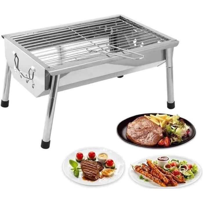 Pelle à Frire En Acier Inoxydable 304 - Large Et Multifonction Pour Barbecue, Poêle Et Cuisine