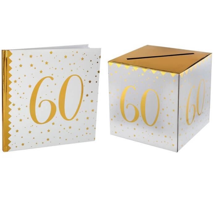 1 Pack Urne Et Livre D Or Anniversaire Or Et Blanc 60ans Achat Vente Urne Decorative Soldes Sur Cdiscount Des Le Janvier Cdiscount 1 Pack Urne Et Livre D Or Anniversaire Or Et Blanc 60ans Achat Vente Urne Decorative Soldes Sur Cdiscount Des Le Janvier Cdiscount
