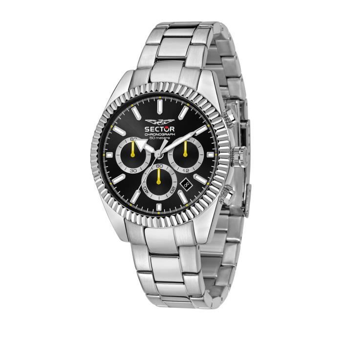 Montre SECTOR NO LIMITS R3273676006 Chronographe Quartz 41 mm Étanchéité 5 ATM