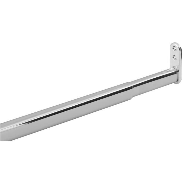 Secotec Foldi Crochet Porte-manteau Pliable à Visser Chromé Foncé 80 X 20 Mm