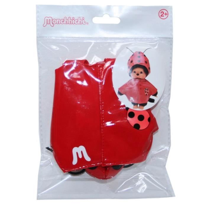 Vêtements Peluche Monchhichi Kiki Rose