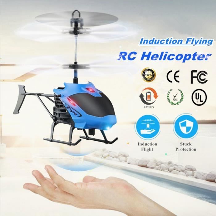 Hélicoptère Jouet 2 Pièces – Avion Miniature à Recul, 14 Cm, Hélice Mobile, Cadeau Garçon/fille Noël Anniversaire