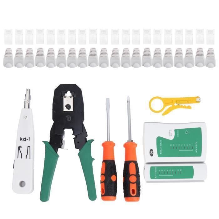 Kindly-Tbest outil de câblage réseau professionnel Kit d'outils de ...