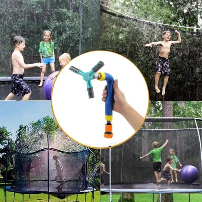 Arroseur Jouet Pour Enfants 145 Cm - Jeu D'eau Extérieur En Forme De Moulin à Vent (36 Buses)