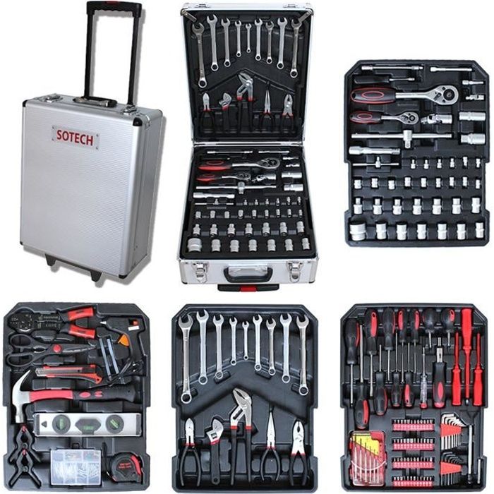 Malette à Outils, Valise de Bricolage, Avec mallette en ...