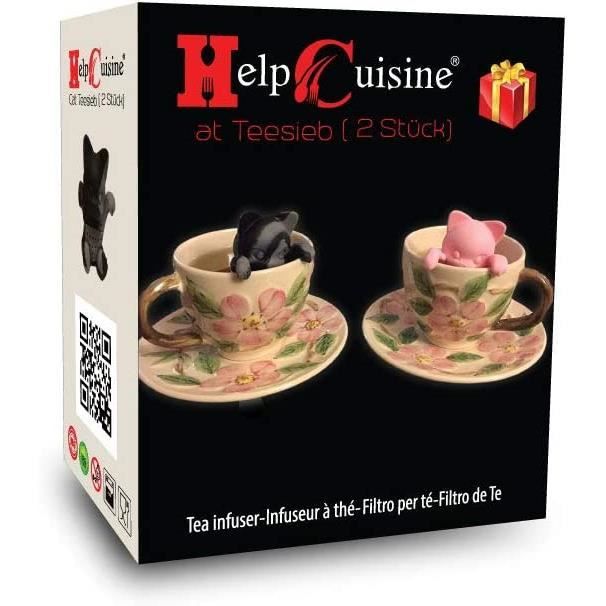 Infuseur De Thé En Forme De Grenouille - Acier Inoxydable - Filtre à Thé Pour Tasse Et Théière