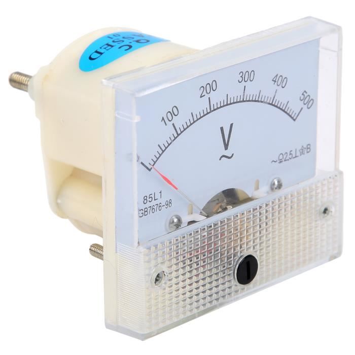 Panel De Voltios Analógicos, Voltímetro Analógico Puntero De 0 A 300 V Voltimetro Analogico Indicador De Voltios Analogico Funcionamiento Suave Nikoumx Herramienta