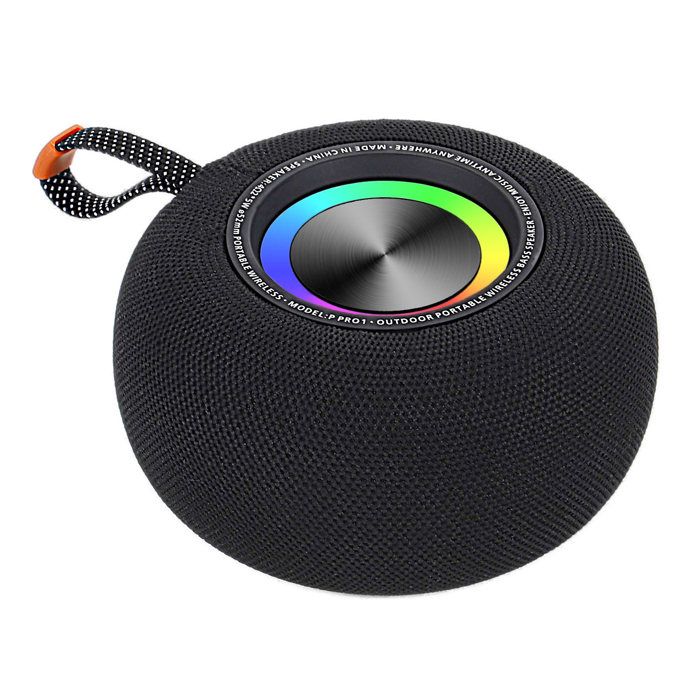 Haut-parleur Bluetooth portatif avec jeux de lumières RVB - 12 W