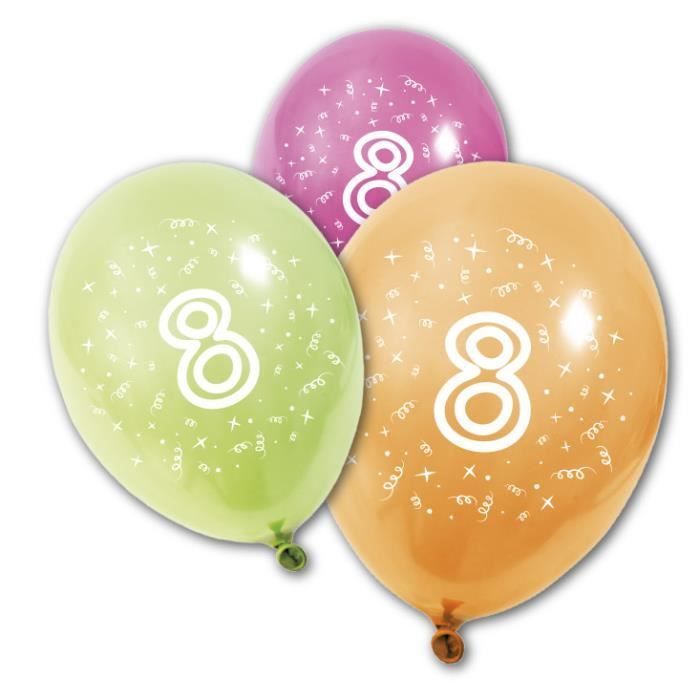 Ballon Anniversaire 8ans X8 Ref Ba1008 Achat Vente Ballon Decoratif Cdiscount Ballon Anniversaire 8ans X8 Ref Ba1008 Achat Vente Ballon Decoratif Cdiscount