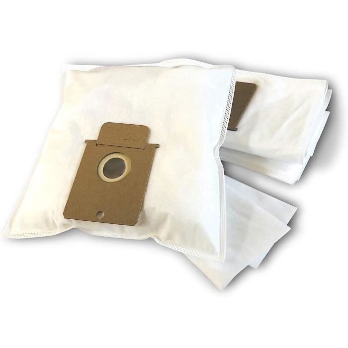 10 Sacchetti Per Aspirapolvere Zu Expert 1001 EXP In Microfibra + 2 Filtri (Adatti Per Allergici, Richiudibili)