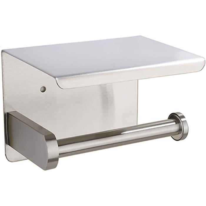 Porte-papier Toilette Sans Perçage, Avec étagère, Porte-papier