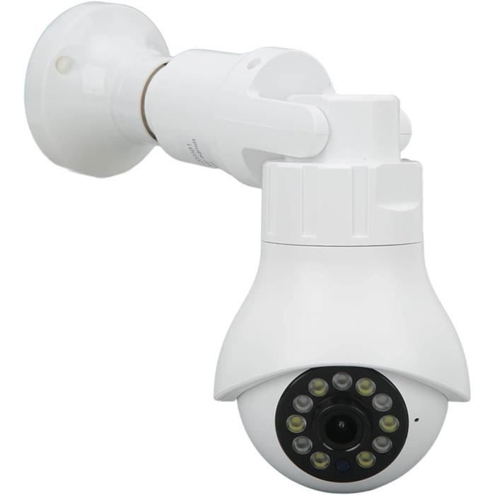 Caméra De Surveillance Sans Fil, Prise E27 Caméra De Sécurité ...