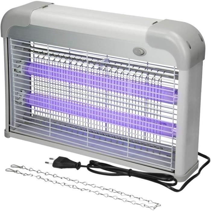 Lampe Anti-Moustique 20W YEEFON - Tueur Insectes UV Intérieur Extérieur IPX4