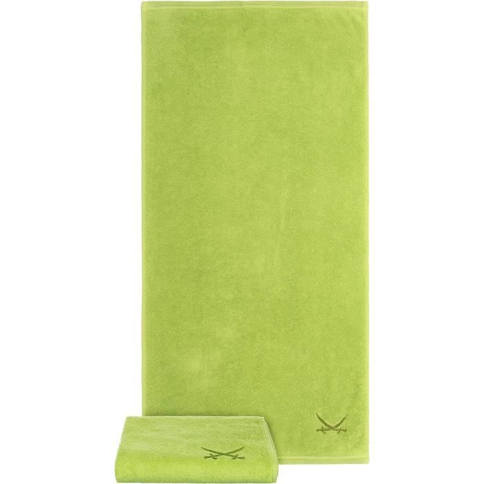 Lot De 2 Serviettes De Bain Artisanales - Motif Camion Rétro Et Fleurs Brodées - Neuves