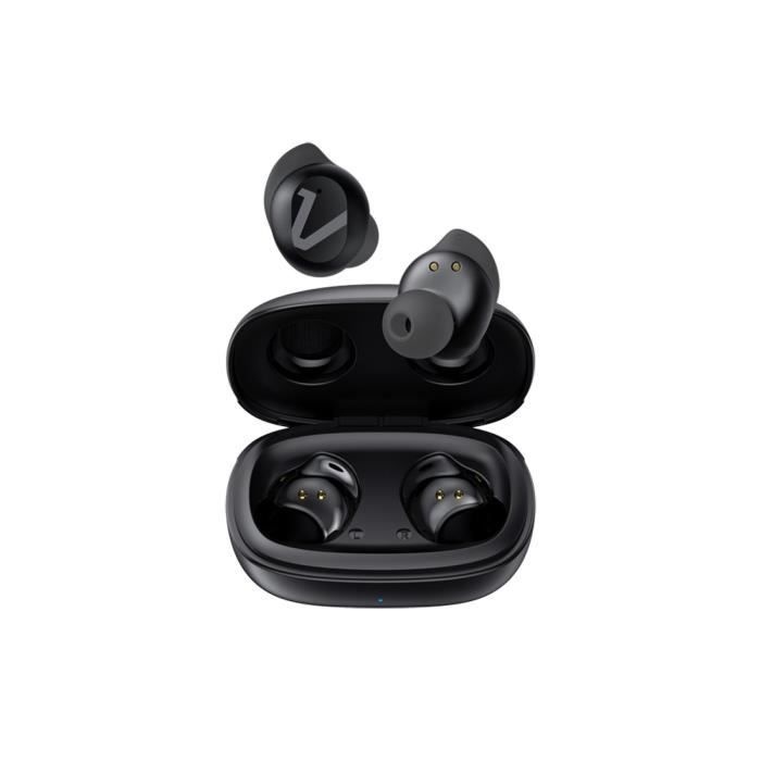 Ecouteurs sans fil - VEHO - Modèle Bluetooth 5.1 - Autonomie 5h - Étui de chargement USB-C - Résistant à leau