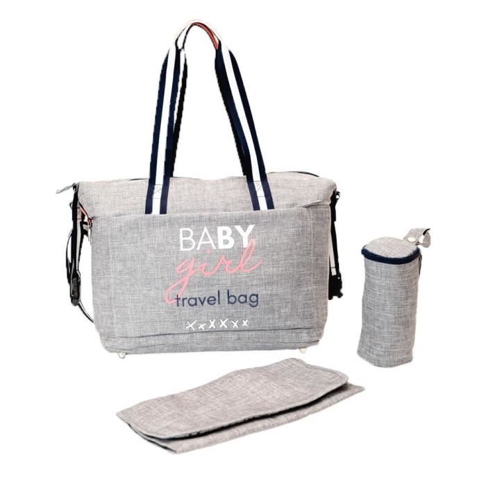 BABY ON BOARD Sac à langer + accessoires nomades Simply Girl - Dès la  naissance - Bébé fille - Cdiscount Puériculture & Eveil bébé