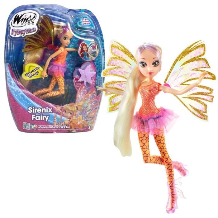 Stella | Sirenix Fairy Poupée | Winx Club | Fée 28 cm | My Fairy Friend