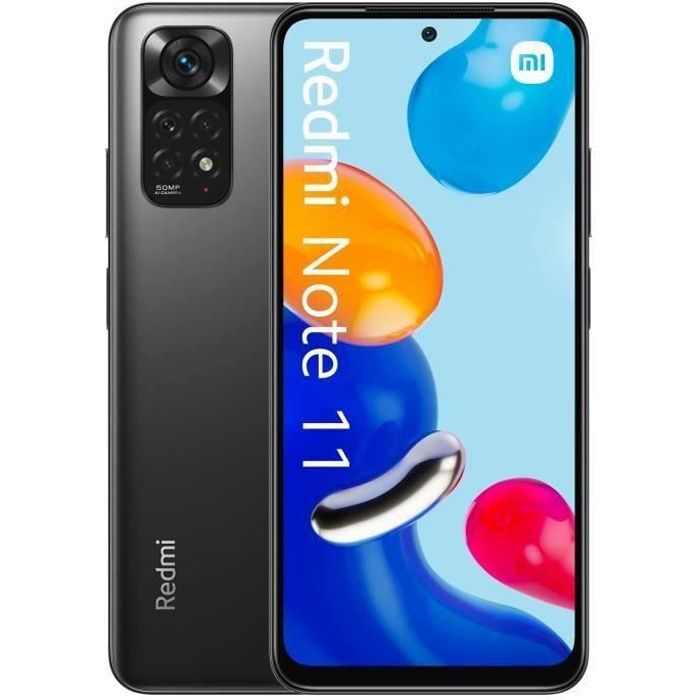 XIAOMI Redmi Note 11 4 Go 128 Go Gris