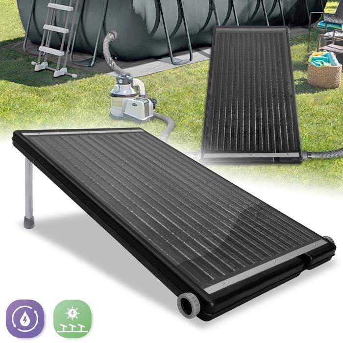 YRHOME Chauffage solaire Capteur solaire absorbeur solaire Chauffage de piscine Chauffage de piscine Tapis solaire