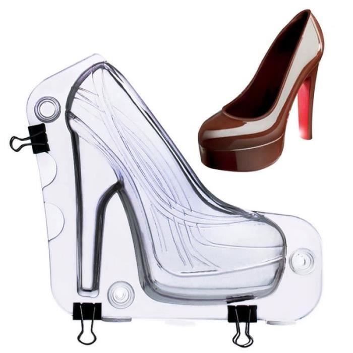 Paire De Chaussures Décoratives En Acrylique Style Cendrillon – Ornement Pour Maison, Fête, Mariage, Cadeau Féminin