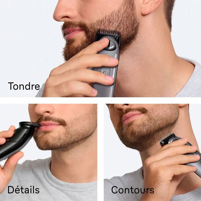 Tondeuse à Barbe Braun BT3560 - Neuf Sous Blister - Tondeuse Précise Pour Barbe Et Moustache