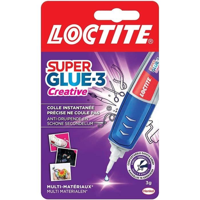 Super Glue-3 Creative, colle instantanée sous forme de stylo pour