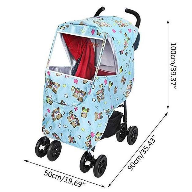 Habillage Pluie Poussette Universelle Bébé Confort Housse de Pluie  Protection Pluie et Vent Couverture Transparent Cartoon Ours - Cdiscount  Puériculture & Eveil bébé