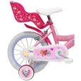 Vélo enfant Fille 14'' PAT PATROUILLE / STELLA Pour enfant 90 cm à 105 cm, équipé de 2 freins, porte poupée, panier avant-2