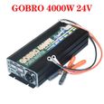 Convertisseur 4000W 24V à 220V onde pur sinus ecran LCD-2