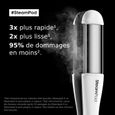 Steampod 4.0 - Lisseur-Boucleur Vapeur - Plaque en céramique haute résistance - L'Oréal Professionnel Paris --2