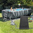 YRHOME Chauffage solaire Capteur solaire absorbeur solaire Chauffage de piscine Chauffage de piscine Tapis solaire-2