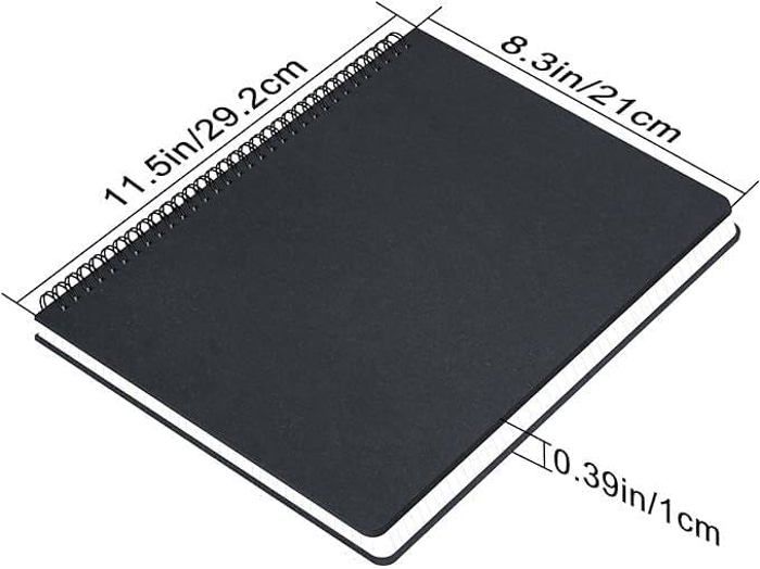 Int!rend Carnet De Papier Aquarelle A4-30 Feuilles 300g - Inclus 2 Pinceaux 1 Stylo Pinceau à Réservoir D'Eau & 1 Crayon - Materiel Dessin Pour Peinture Aquarelle