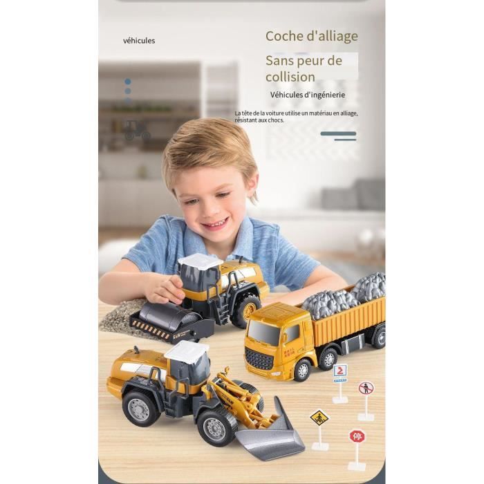 Pelle en alliage jouet ingénierie camion ensemble simulation grue grue  enfants garçon excavatrice - Cdiscount Jeux - Jouets