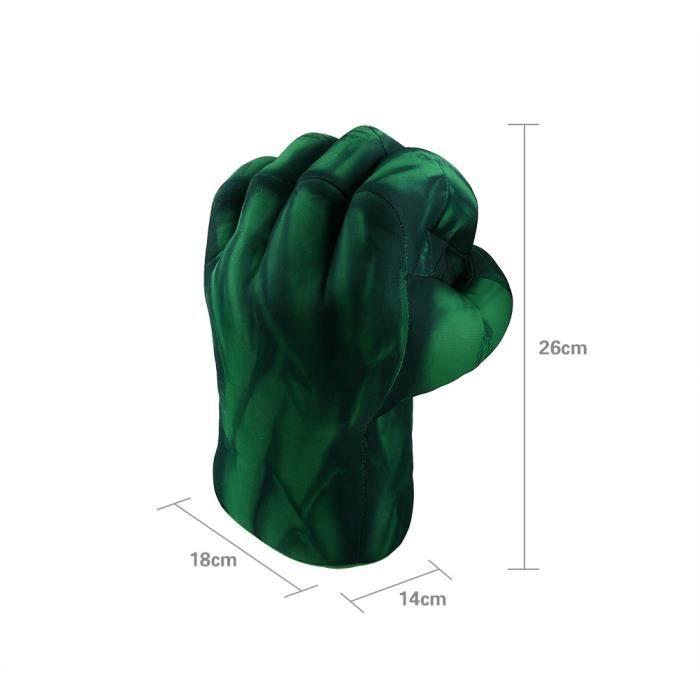 Gants De Boxe Hulk Pour Enfants – Poing Hulk Smash – Déguisement Super-héros Et Jeu De Rôle - 9