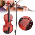Jouet de violon acoustique pour enfant simulé, corde réglable, débutant musical, développer la pratique des instruments-3