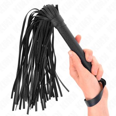 45CM)60 CM fessée PU cuir Bondage fouet avec poignée épée cils fétiche