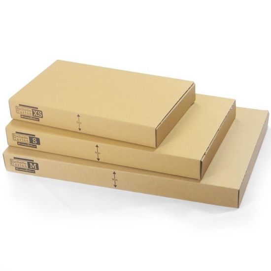 Carton Boîte/160 x 110 x 50 mm Carton d'Expédition XS Etui quantité au choix 