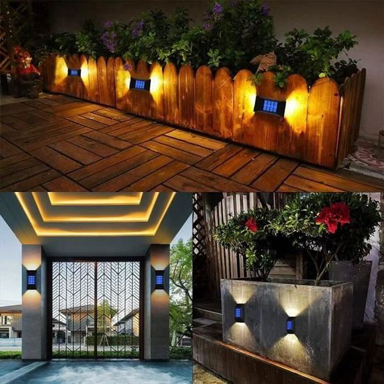 Lampe Solaire Extérieur Détecteur De Mouvement Lumière Solaire Extérieure Ave