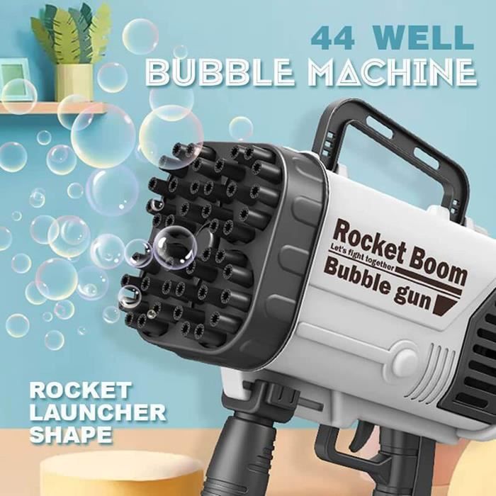 Machine à bulles électrique Rocket Regina, N-Hole, lanceur d'espace, cadeau  pour la journée des enfants - AliExpress
