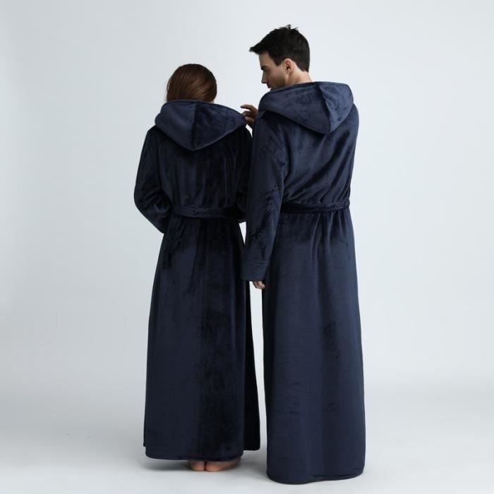 Peignoir femme extra long on sale