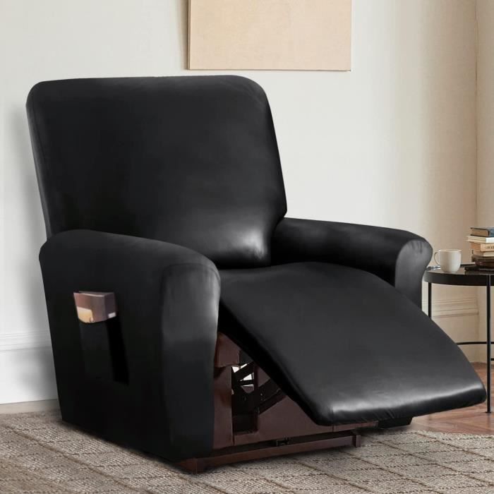 Housse de chaise haute tissu PU en cuir ou imprimé BIGCUIR - Housse de