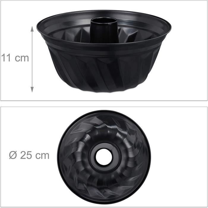 Moule à Gâteau Rond Profond Tala 23cm - Base Amovible - Antiadhésif - Qualité Pro