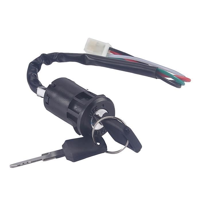 Interrupteur Allumage 4 Fils - Pour Quad 50 90 110 125cc - Remplacement TAOTAO - Étanche