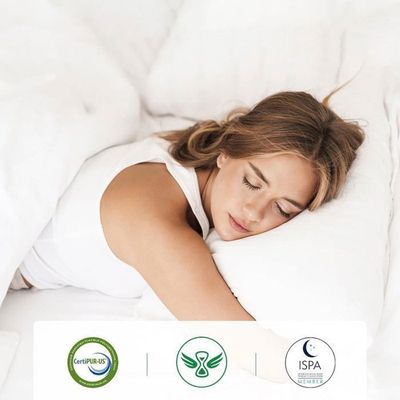 Suilong Matelas 140x190, 30 cm Epaisseur Matelas à Ressorts Ensachés Indépendants et Mousse à Mémoire de Forme, Matelas Hybride 7 Zones de Soutien, Respirant, Certifié Oeko-Tex