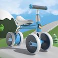TINE Trotteur Marcheur De Vélo D'équilibre pour Bébé Vélo Jouet pour Tout-Petit Centre D'activités pour Les Enfants De 1 À 3 An A396-0