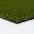 Chelsea - tapis type luxe gazon artificiel – pour jardin, terrasse, balcon - vert  - 200x100 cm-0