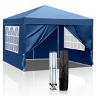 ALIGHTUP Tonnelle de jardin,Tente de Réception Chapiteau-3*3m-Bleu, pliable et imperméable
