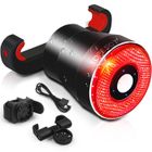 TOPESCT Feu Arrière Velo,Feu Arrière USB Rechargeable Étanche IPX6,3 Modes LED,Lumière Arrière Automatique,Montage Universel Vélo -